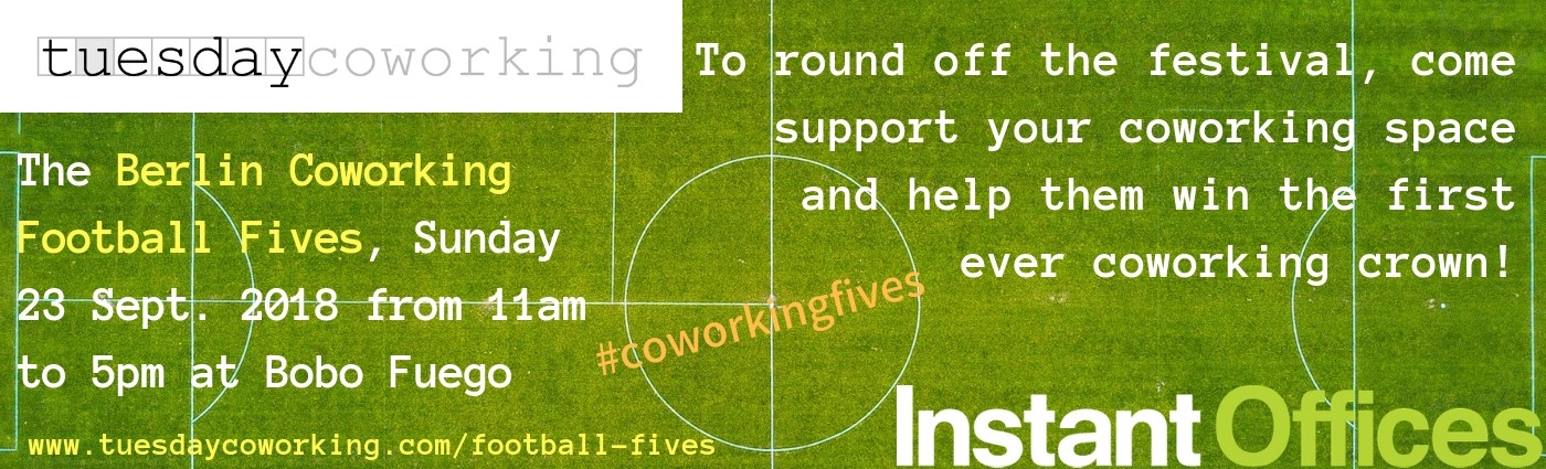 Berlin Coworking Football Fives by tuesday coworking